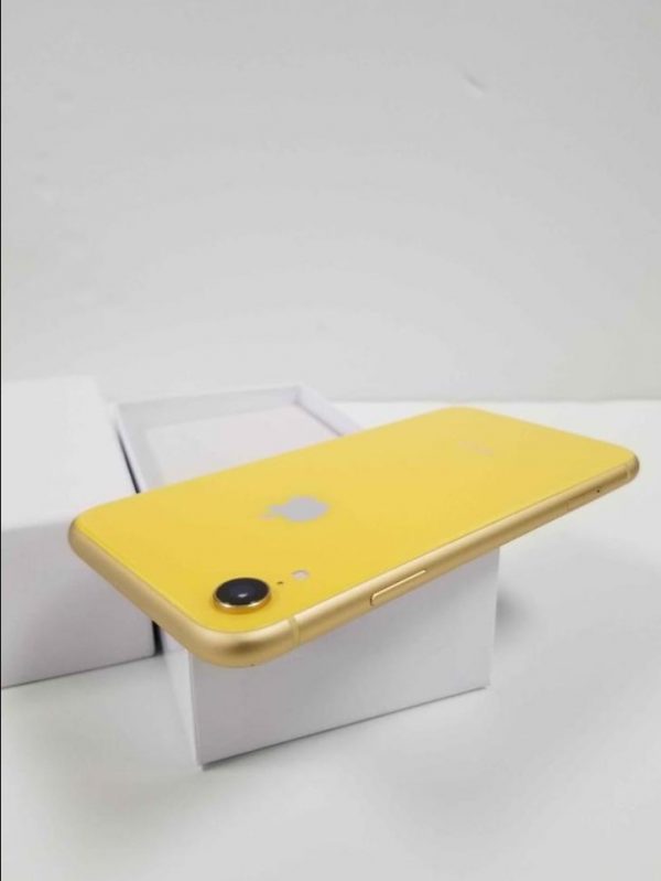 iPhone XR Yellow 64 GB - apple product and accessory